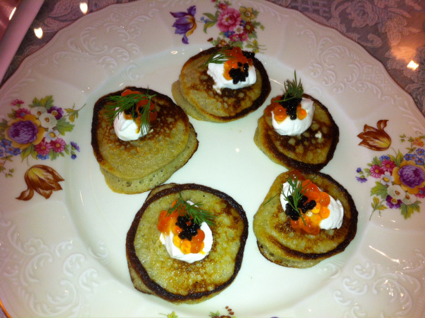 לביבות תפא עם קוויאר