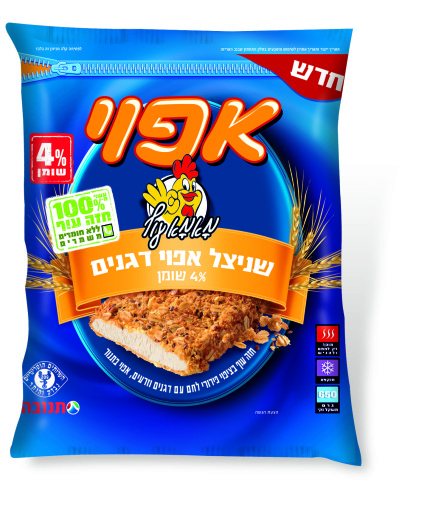 שניצל אפוי דגנים 4% שומן מאמא  עוף צילום: פיליפ מטראי