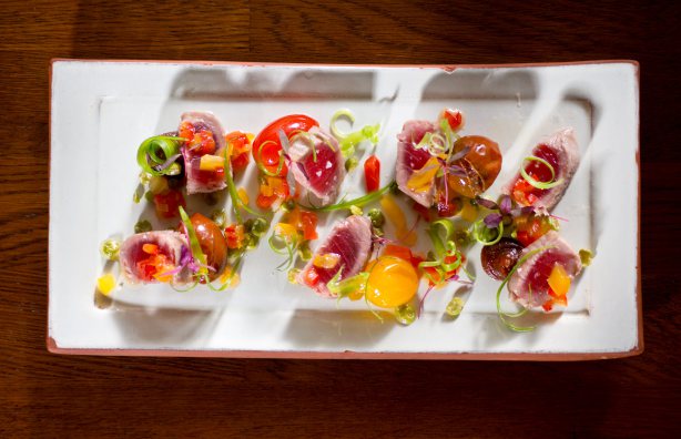 טונה צרובה בחוזליטו. צילום שי בן אפריים