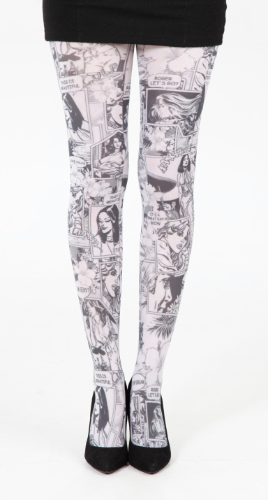 ואם מישהו בוהה לך ברגליים תקווי שזה לא בגלל שהוא קורא את הקומיקס