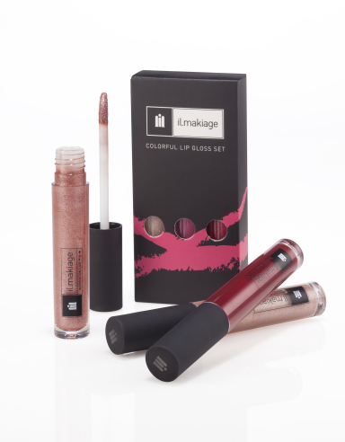 איל מקיאג' מארז שלישיית גלוסים. צילום: קית גלסמן