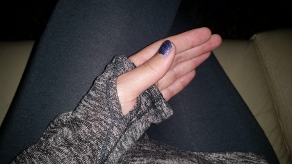 ויש גם חור לאצבע