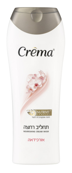 Crêma תחליב רחצה בניחוח אורכידאה 500 מל 18 שח ,750 מל 27 שח צילום מוטי פישביין