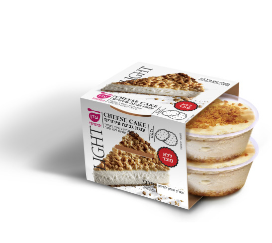 עוגת גבינה פירורים ללא תוספת סוכר עדן