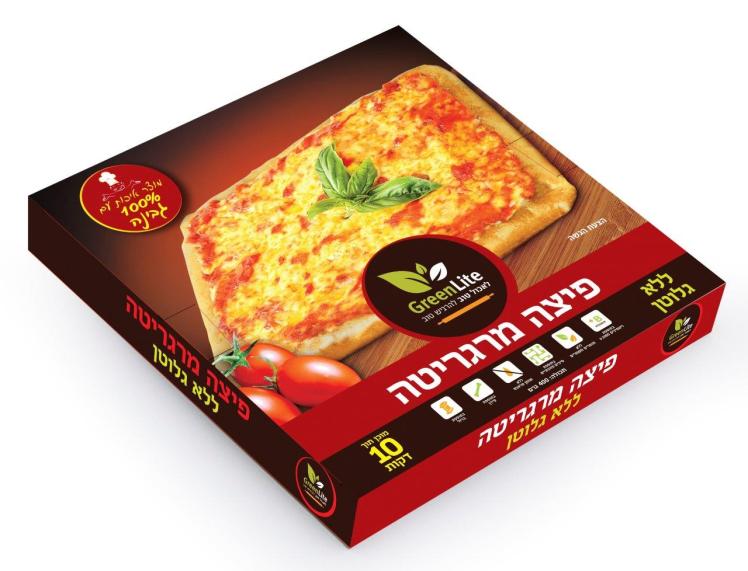 פיצה מרגריטה ללא גלוטן גרין לייט