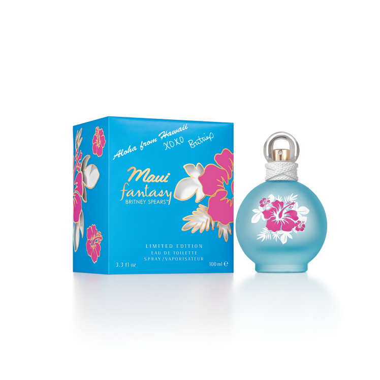 הבושם החדש מבית בריטני ספירס - FANTASY MAUI מחיר 169 שח צילום יחצ חול. (2)