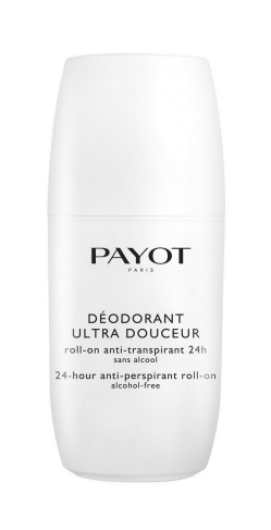 פאיו דיאודרנט payot deodorant ultra douceur 24 hours anti perspirant roll on alcohol free 156 shekel for 75 ml .jpd